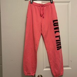 Pink by Victoria secret sweat pants